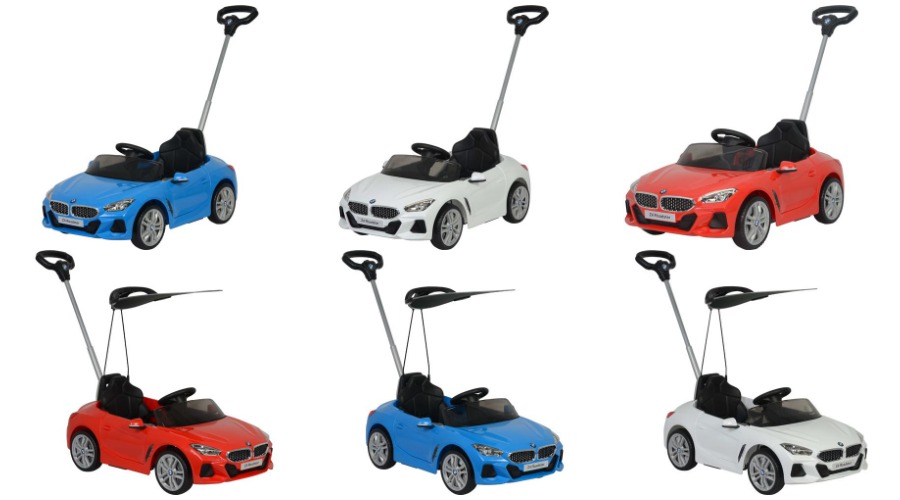 Official Licensed BMW Toy Car with Extendable Push Bar